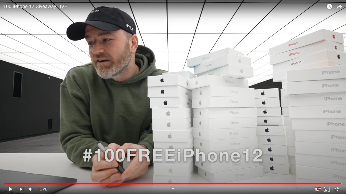 00R_3's tweet photo. #100FreeIphone12 @LewLater @UnboxTherapy https://t.co/o6Xs40yD53