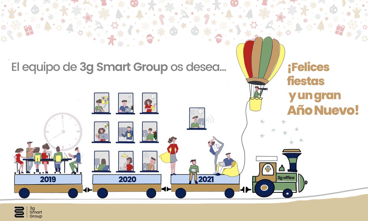3gsmartgroup's tweet photo. El equipo de #3gSmartGroup os desea...

¡FELICES FIESTAS Y UN GRAN AÑO NUEVO!

#Los20De3g #20Aniversario3g https://t.co/DOaiGT4PCH