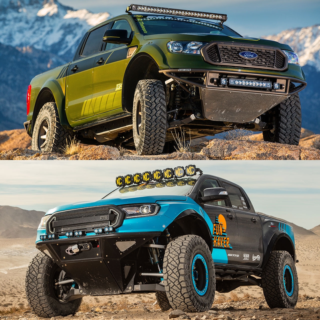 NittoTire's tweet photo. Which looks best on the Ranger? #TrailGrapplers 👆 or #RidgeGrapplers 👇?
#DrivingLine l #TeamFunhaver l #DrivingLineVideo l #DLOnTheTrail https://t.co/IUm9txJjva