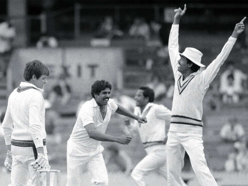 The other landmark performance was at Melbourne when Australia were set a small total. He came on early because of an injury to Kapil Dev at Melbourne and dismissed Graeme Wood and Kim Hughes, paving the way for the paceman to bowl India to the famous win on the morrow.