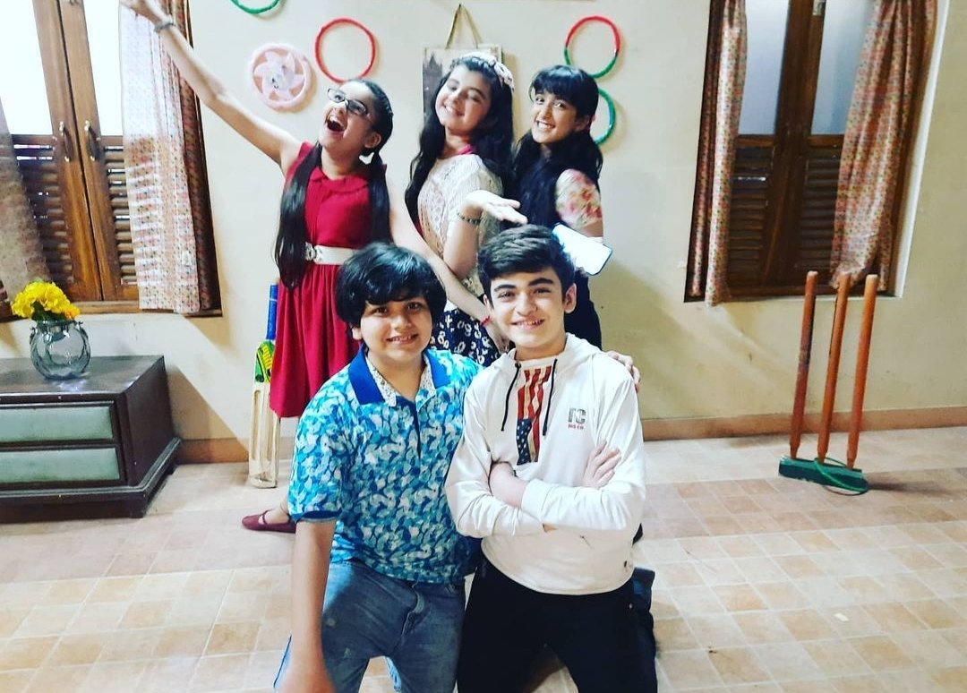 BaalveerRetur18's tweet photo. Fun With Friends On Set. @BaalveerRetur18 @VanshSayani 
#Baalveer #Baalveerreturns #Baalveerreturn #funmastiwithfriends #onset https://t.co/LsLRvxLhrd