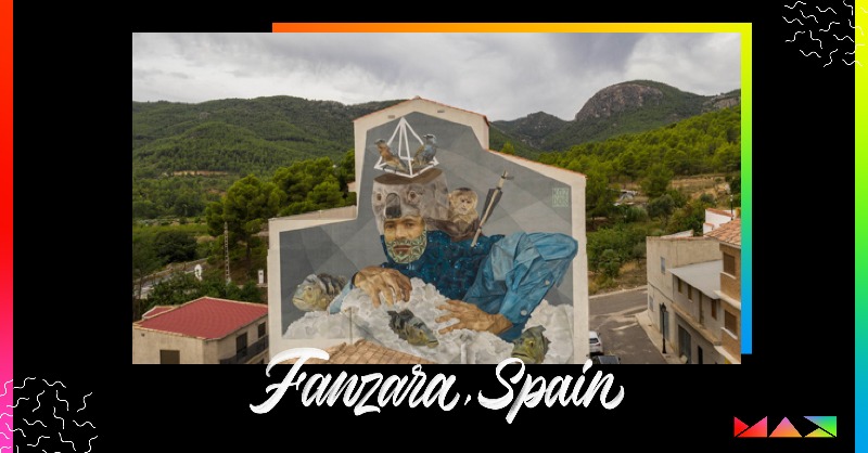creativecloud's tweet photo. This Spanish village used street art as a tool to bring peace in the midst of division. Take a tour through Fanzara, Spain to see how this collaborative public art project brought the village together.

Street art by Koz Dos and @MIAUFANZARA

Social art CoCreated with @jansarts_