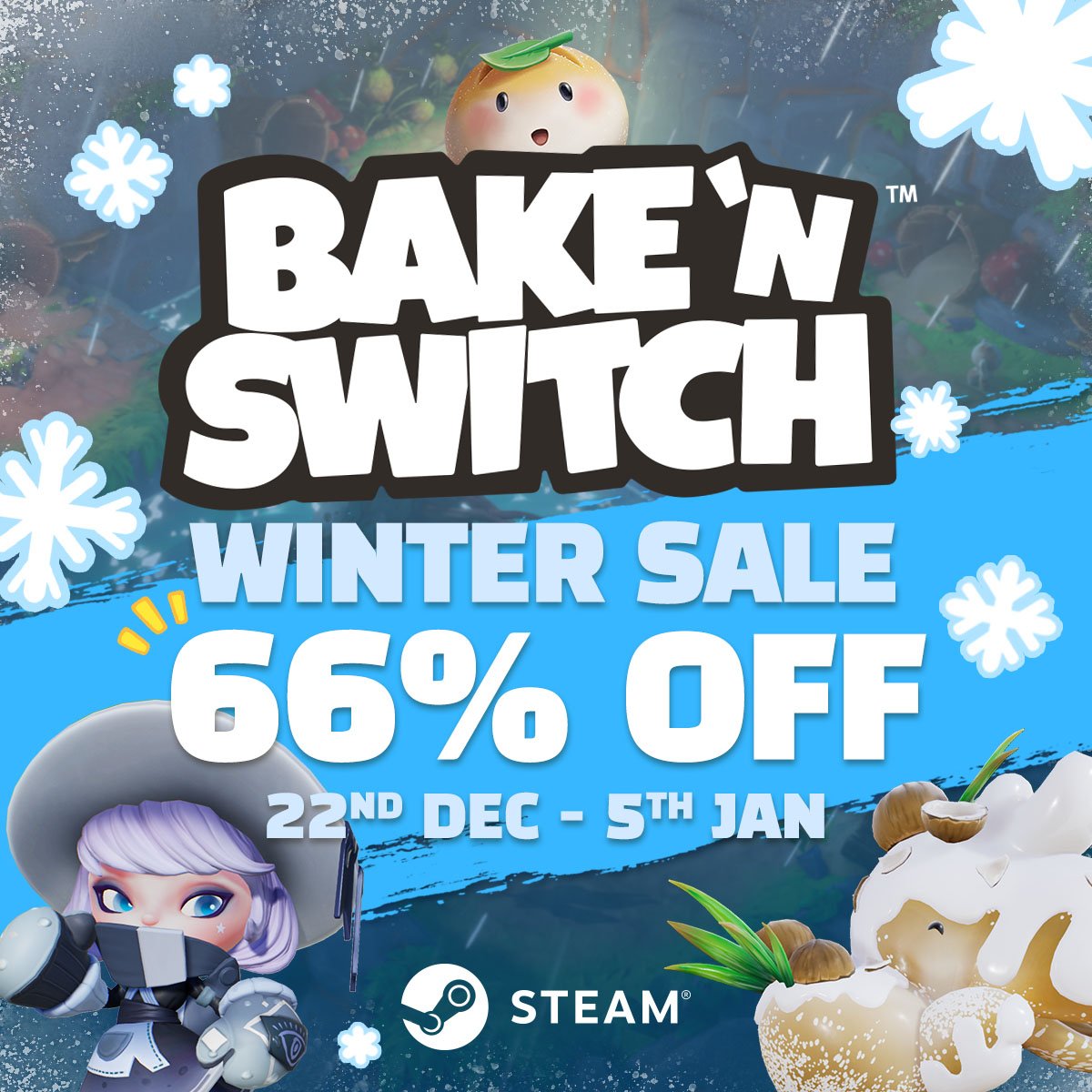 Steam kicks off our holiday seasonal sales! 

hubs.ly/H0CZBtq0

#steamwintersale #gamesales #steamsale #pcgames #pcgamer #holidaygames #partygames #indiegames #indiedev #gamedev #playnow