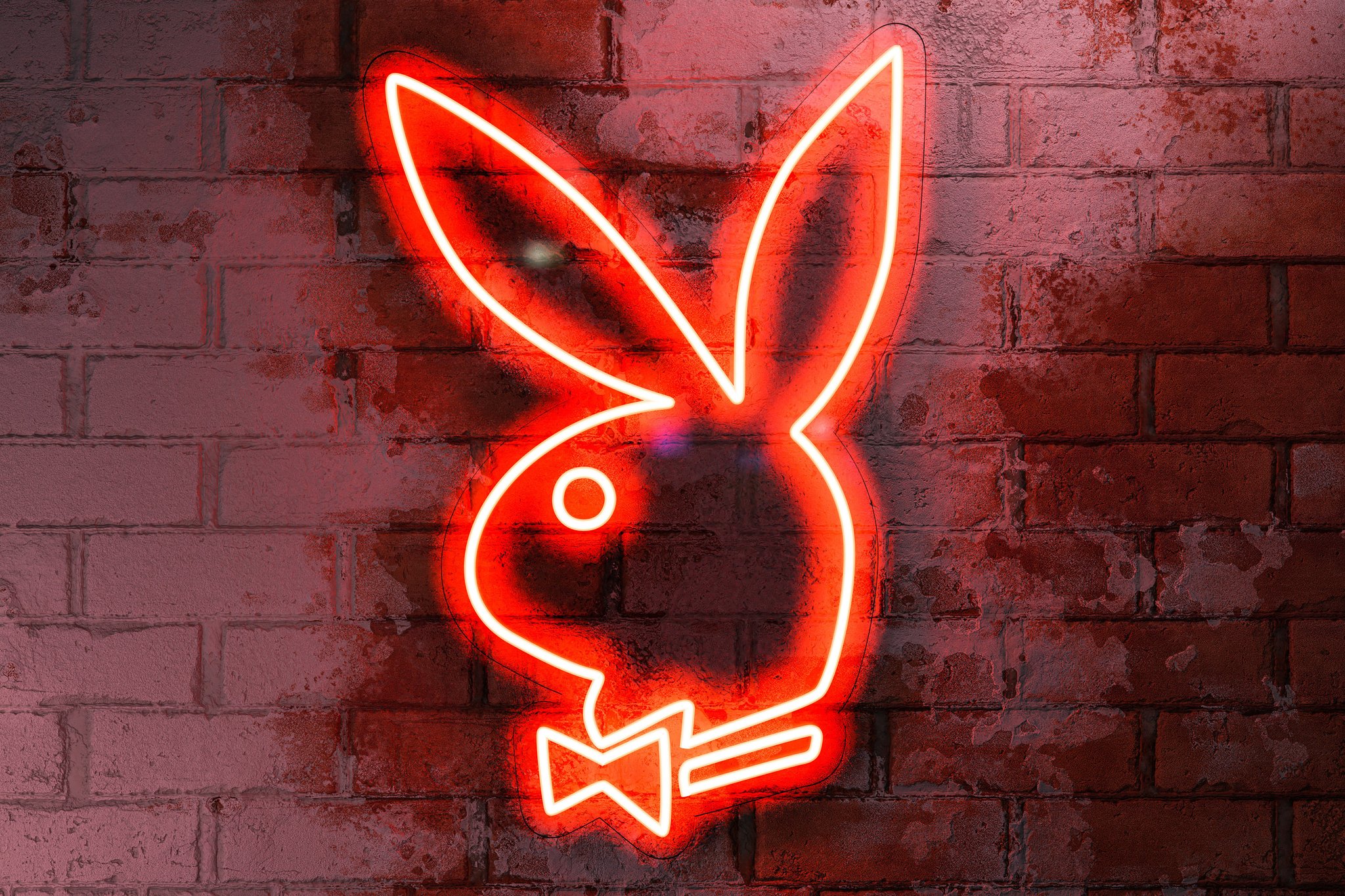 Playboy bunny outlet neon light