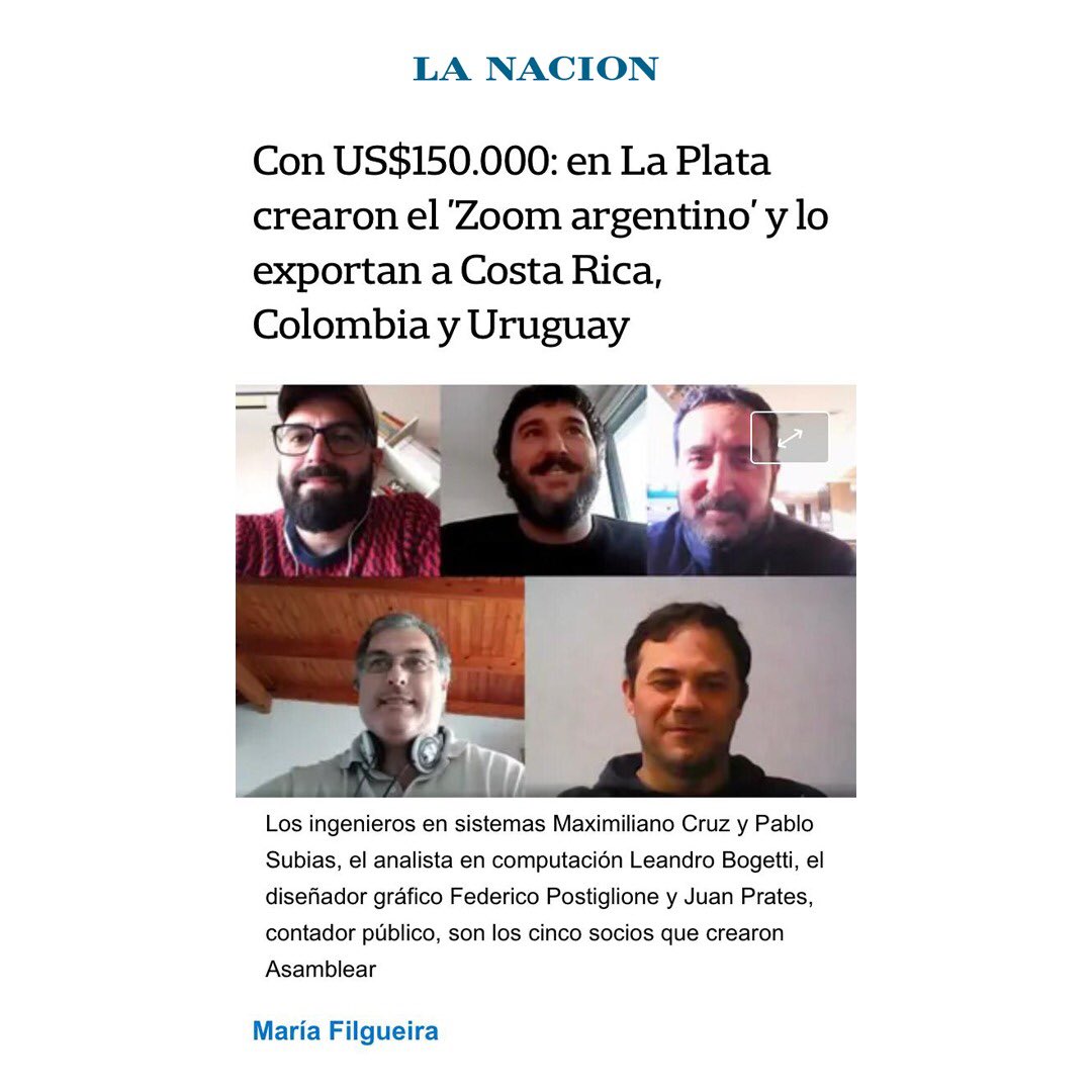 AsamblearOK's tweet photo. ¡Muchas gracias @lanacioncom por la nota!
Los invitamos a leerla en el siguiente link: https://t.co/Z8bPDp5y4e
#Asamblear brinda una solución 100% integral, sólida, segura e innovadora para llevar a cabo asambleas y reuniones colegiadas.
#Tecnologia https://t.co/l9YB8X5IfL