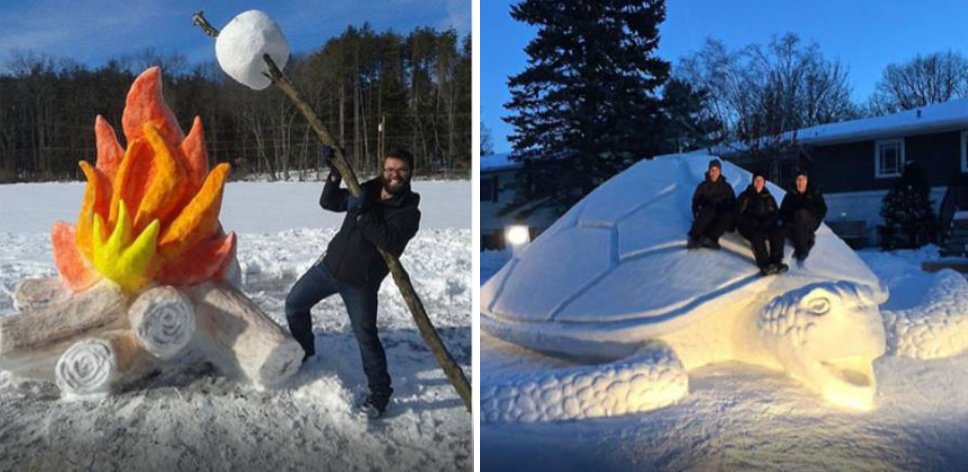 Ward4Ward1's tweet photo. Morning #yyc. With our big windfall of snow, let's turn this into an opportunity to create Canada's greatest outdoor snow sculpture display. Create something fun in your front yard, take a picture and tag #SNOWmuchfunyyc and @cityofcalgary #yyccc https://t.co/XY6Xmflg0s