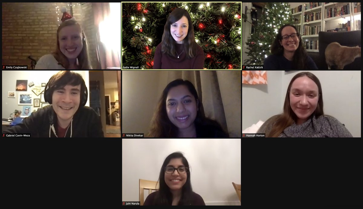 What better way to end a very zoom-y year than with a virtual lab party? 

Happy holidays, friends! ❤️
