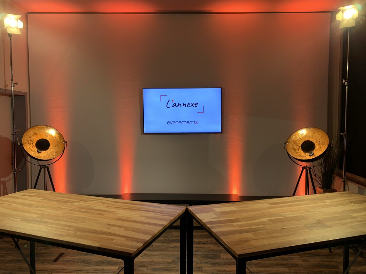 evenementisTlse's tweet photo. Last but not least 👌
Inauguration de L’Annexe notre studio prêt à tourner dans un univers indus pour la captation d’un fidèle client de l’industrie pharmaceutique qui prépare une belle annonce !
Présentation à venir début 2021
#event#evenementis#L’Annexe#studio#streaming https://t.co/HTSNoCn7mP