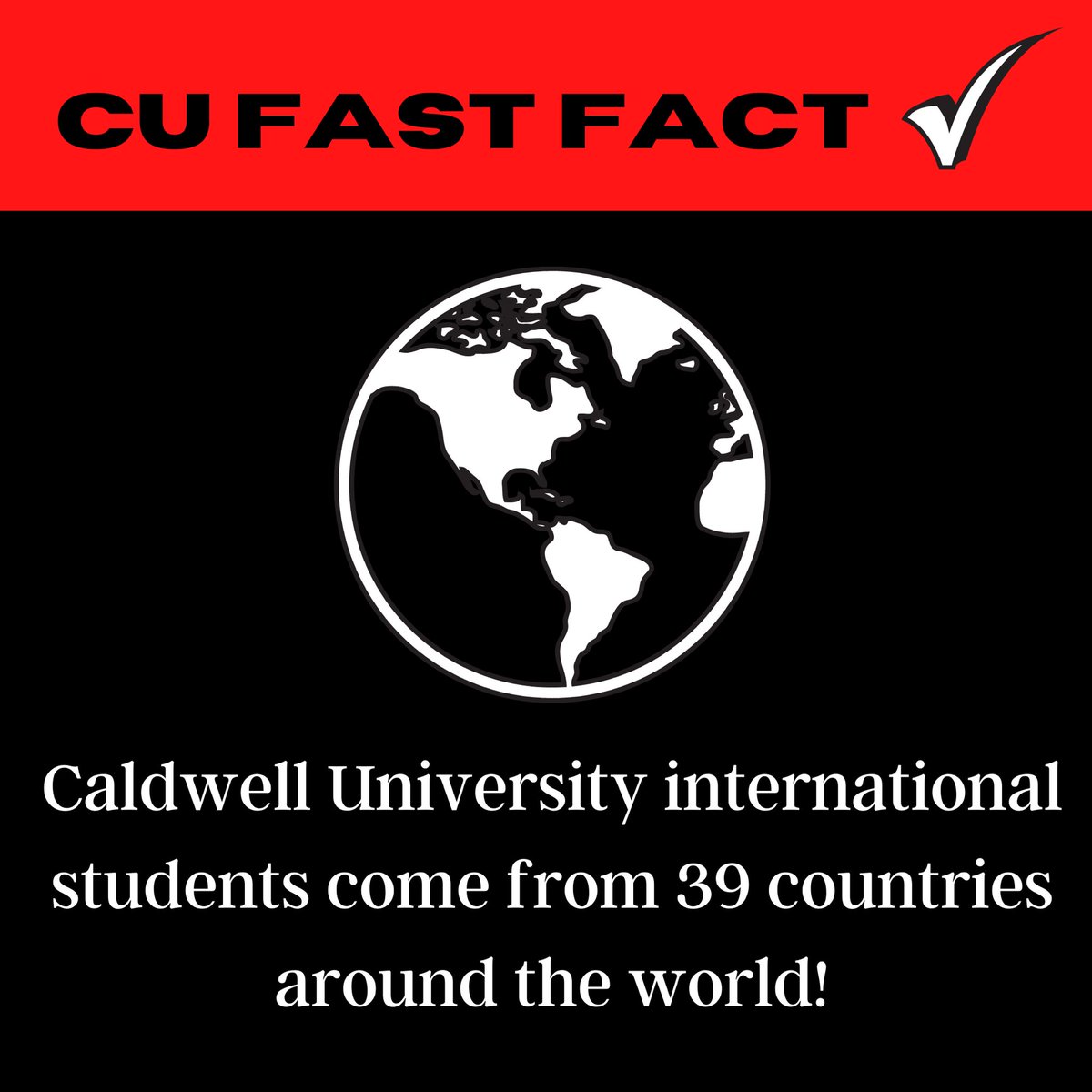Caldwell University IR (@caldwell_ir) on Twitter photo In fall 2020, international students at Caldwell University represented 39 different countries around the world! <a href="/CaldwellUniv/">Caldwell University</a> #highered #HigherEducation #collegelife #college #internationalstudents In fall 2020, international students at Caldwell University represented 39 different countries around the world! <a href="/CaldwellUniv/">Caldwell University</a> #highered #HigherEducation #collegelife #college #internationalstudents