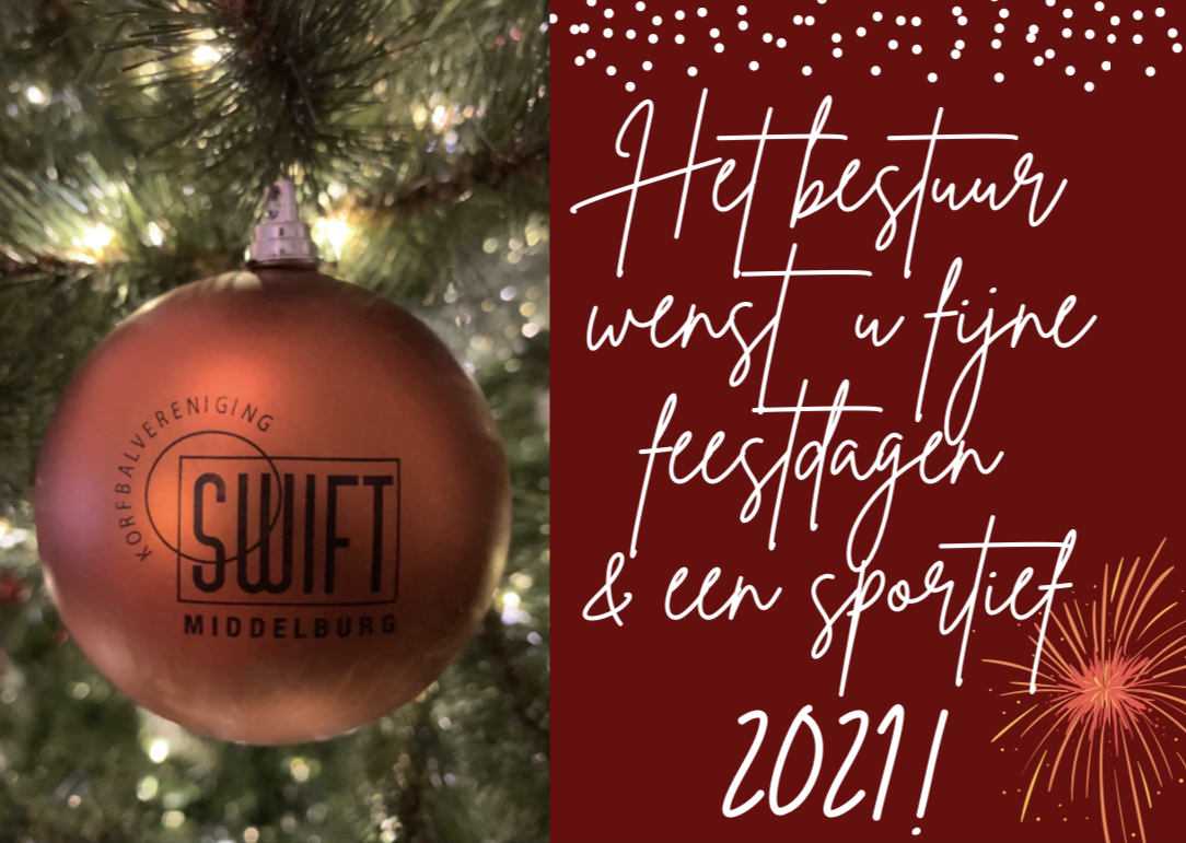 Namens het bestuur wensen wij iedereen ondanks deze gekke tijden fijne feestdagen en een goed 2021! We hopen dat dit voor al onze leden een sportief jaar wordt.
