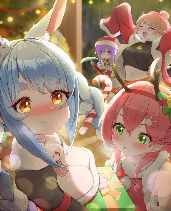 ぺリーこリスマス????
PerryKoristmas????

??????

#ぺこらーと
#miko_Art 
#artsofashes
#絵ニックス
#HoshinovArt 