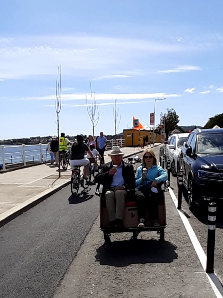 Knocking it out of the park was the  @dlrcc team who raised the bar with their elegant Coastal Mobility Route and who underpinned the point that quality means inclusive. Their work enables everyone - of all ages, genders, abilities - have a better quality of life  @robertburns73