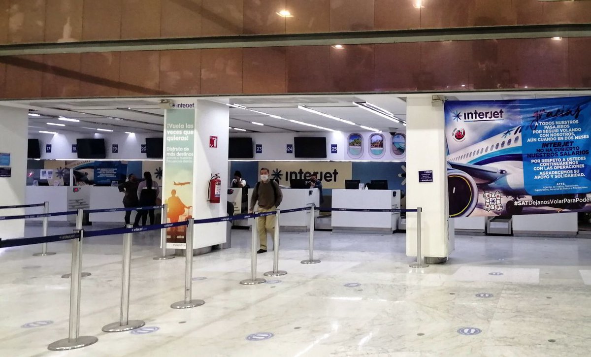 Nacion321's tweet photo. Inversionistas dejan morir a Interjet; vuelos están suspendidos indefinidamente https://t.co/SLz2EAo995 https://t.co/flACQllEhk
