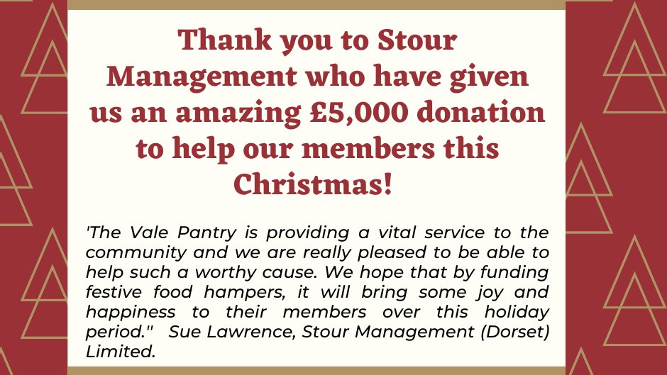 The Vale Pantry (@ylpthevaledors1) on Twitter photo What wonderful news for our members! <a href="/blackmorevaleGP/">Blackmorevale GPs</a> <a href="/blackmore_vale/">TheBVmagazine</a> <a href="/SteveHarrisDJ/">Steve Harris - BBC Radio Solent's Dorset Breakfast</a> <a href="/simone_yule/">Simone Yule</a> <a href="/Ceekaye/">Chris Emblen</a> @DorsetCCG What wonderful news for our members! <a href="/blackmorevaleGP/">Blackmorevale GPs</a> <a href="/blackmore_vale/">TheBVmagazine</a> <a href="/SteveHarrisDJ/">Steve Harris - BBC Radio Solent's Dorset Breakfast</a> <a href="/simone_yule/">Simone Yule</a> <a href="/Ceekaye/">Chris Emblen</a> @DorsetCCG