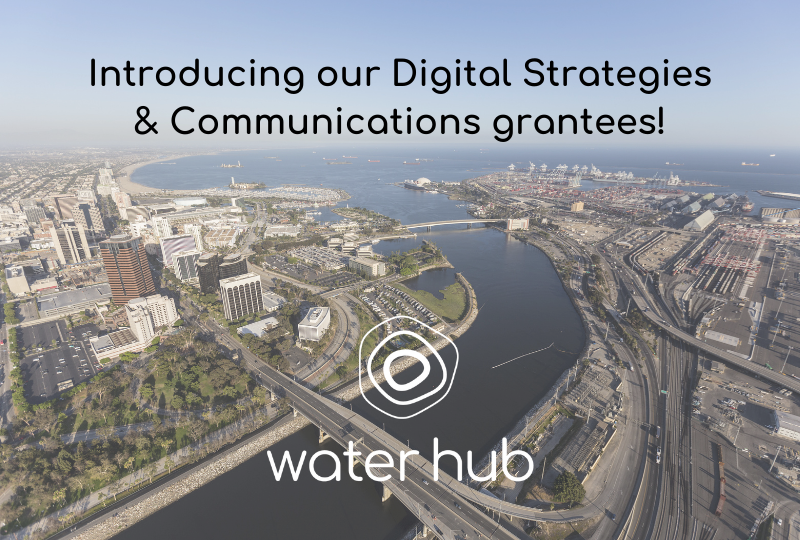 We’re so proud to be supporting 7 amazing LA-based groups with digital communications grants. 

During the pandemic, digital organizing tools are more important than ever. Read our blog post to find out more: blog.waterhub.org/digital-commun…