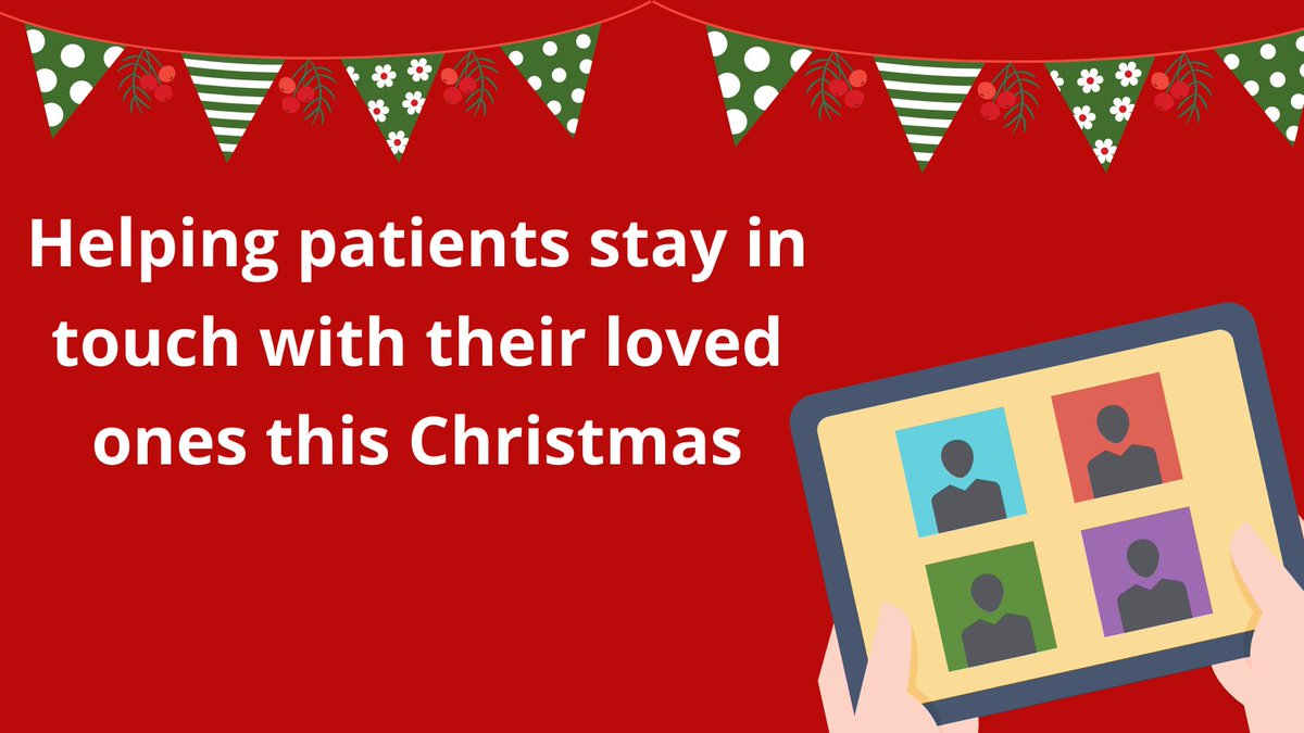 If your loved one sadly needs to be in hospital at Christmas, we'll help you to stay in touch &amp; arrange a video call

We know Christmas is always a difficult time for anyone in hospital so we're connecting patients to their families using Facetime or Zoom

worcsacute.nhs.uk/news-and-media…