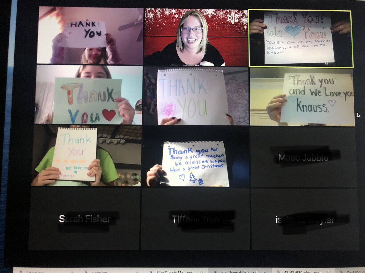 Interborochoir's tweet photo. Week was made this morning when some students from my Choir (B Day Group) surprised me with these beautiful messages. We’re going to get through this together! 🥲  #surprise #thoughtful #grateful  @IHS_PBIS https://t.co/rJIvZ7DGsj
