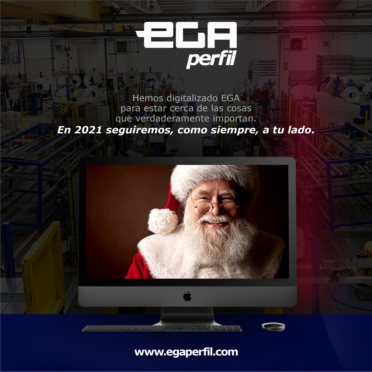 💻 Este 𝟮𝟬𝟮𝟬 nos hemos tenido que adaptar para seguir cerca de quienes más nos importáis: VOSOTROS 👥

💙 No dudéis que, en 𝟮𝟬𝟮𝟭, seguiremos a vuestro lado 🫂

Por una #Navidad llena de #pasión 🙌

#⃣ #EgaPerfil #EgaPasión #PasiónDigital
