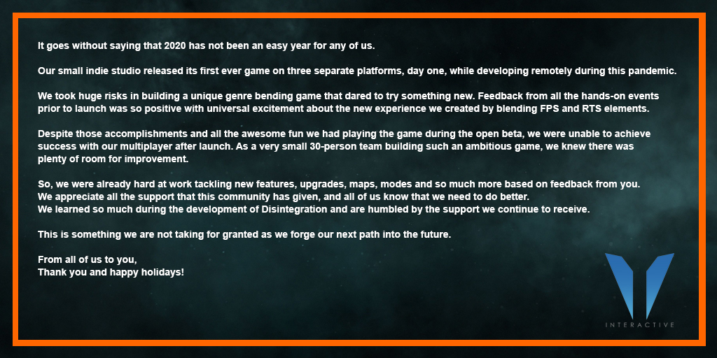 Hey there! 👋

It has certainly been quite some time since we last made a post.

After taking some time to reflect, we would like to share this message with you all.