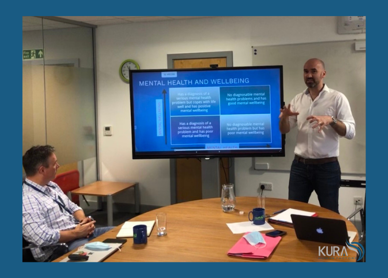 Here's to our last Key Stakeholders Course of 2020, and another successful training day at <a href="/BeLeadingEdge/">Leading Edge Aviation</a> 's facilities!
Dr Si Petrie <a href="/spetrosgalli/">Dr Simon Petrie</a> , pictured below discussing Wellbeing.

#AviationTraining #SuicidePrevention #Peersupport #MentalHealthMatters