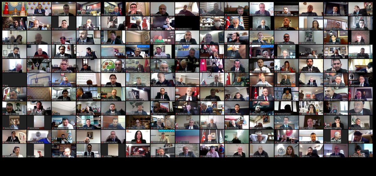 Ticaret Bakanımız <a href="/pekcan/">Ruhsar Pekcan</a> ile video konferans üzerinden Türkiye 100 Ödül Töreni’ni gerçekleştirdik. <a href="/TOBBiletisim/">TOBB</a> <a href="/TEPAV/">tepav</a> <a href="/tobbetum/">TOBB ETÜ</a> işbirliği ile belirlediğimiz Türkiye’nin en hızlı büyüyen 100 şirketi 2016-2018  ciro artışı dikkate alınarak hesaplandı. Şirketlerimizi kutluyorum.