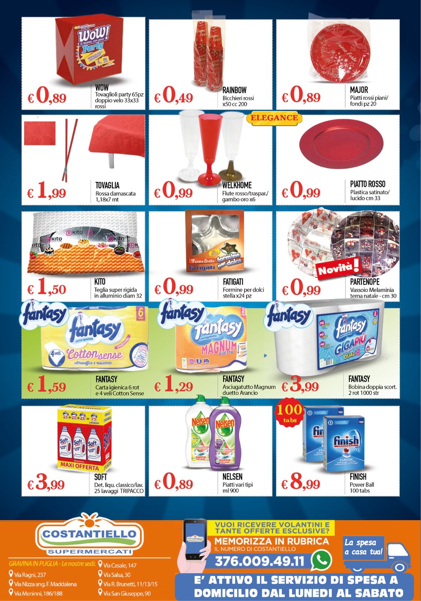 Costa_Shop's tweet photo. 🎅𝐕𝐎𝐋𝐀𝐍𝐓𝐈𝐍𝐎 𝐂𝐎𝐒𝐓𝐀𝐍𝐓𝐈𝐄𝐋𝐋𝐎🎅
📣𝐎𝐅𝐅𝐄𝐑𝐓𝐄 𝐕𝐀𝐋𝐈𝐃𝐄 𝐃𝐀𝐋 𝟐𝟑 𝐀𝐋 𝟑𝟏 𝐃𝐈𝐂𝐄𝐌𝐁𝐑𝐄📣
Sono tornate le nostre offerte super 𝐜𝐨𝐧𝐯𝐞𝐧𝐢𝐞𝐧𝐭𝐢 e di qualità. 🤩
.
.
#CostantielloSupermercati 
#unagrandefamiglia https://t.co/qCA24ac8KE