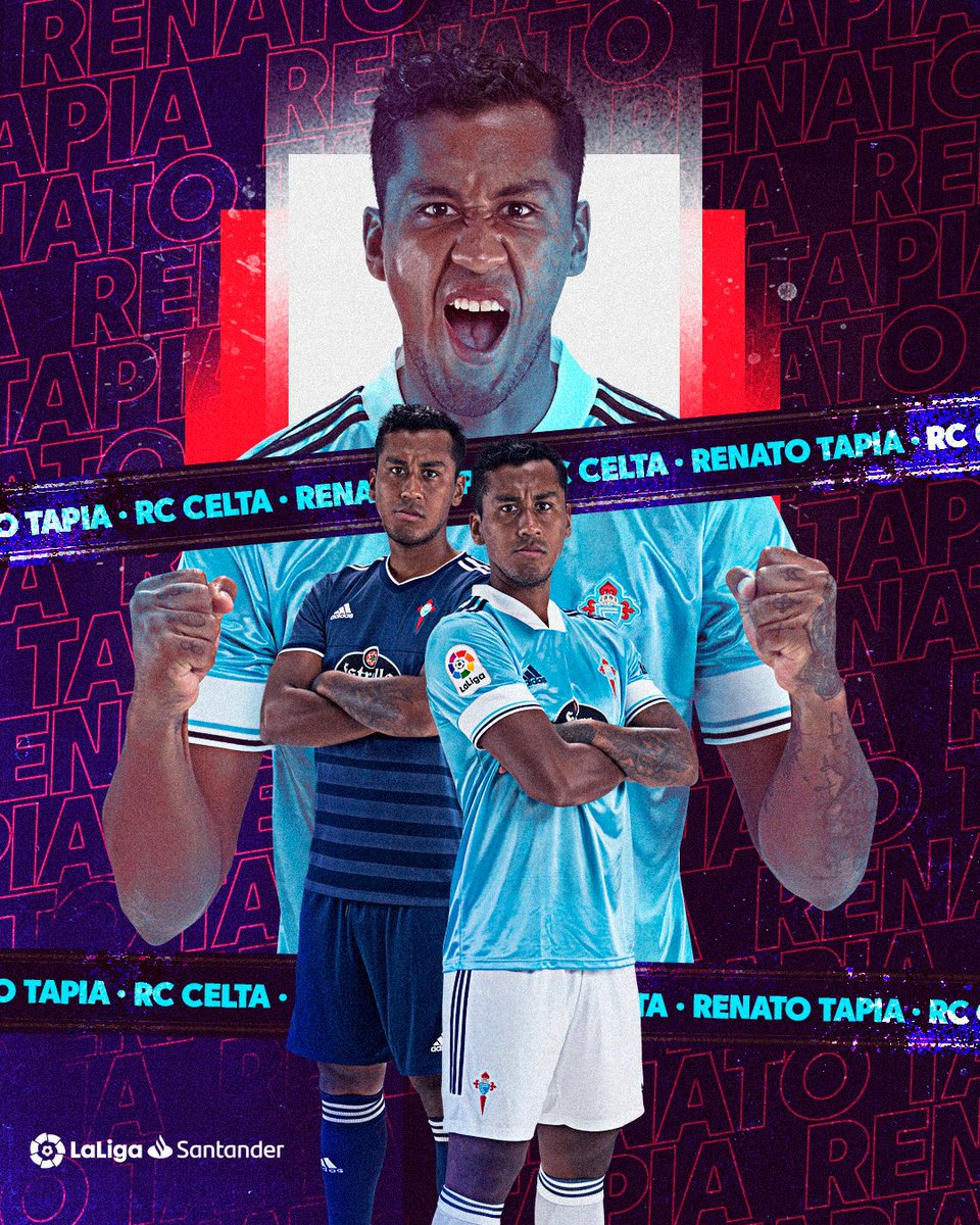 🔝✈🇵🇪 Desde Perú para triunfar en el <a href="/RCCelta/">Celta</a>. 

😉 RT si <a href="/renatotapiac/">Renato Tapia Cortijo</a> ya es uno de los mejores mediocentros defensivos de #LaLigaSantander. 

#2020apatadas