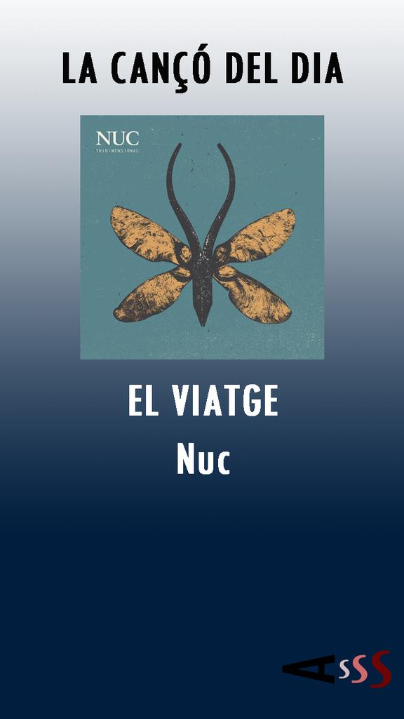 #AvuiSona #ElViatge de <a href="/Nucoficial/">NUC</a> com la nostra #cançódeldia.

El single es troba dintre #Tridimensional, el segon disc de #Nuc que es va publicar aquest any. El llarga durada busca realitzar un recorregut per l'univers.

Podeu escoltar la cançó aqui 👇

youtu.be/zmnd6D7SNBM