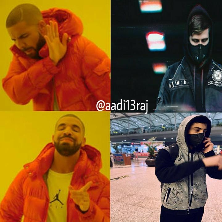 aadi13raj's tweet photo. Carry Minati😂
#AlanWalker
#CarryMinati https://t.co/8QCmKY6dyc