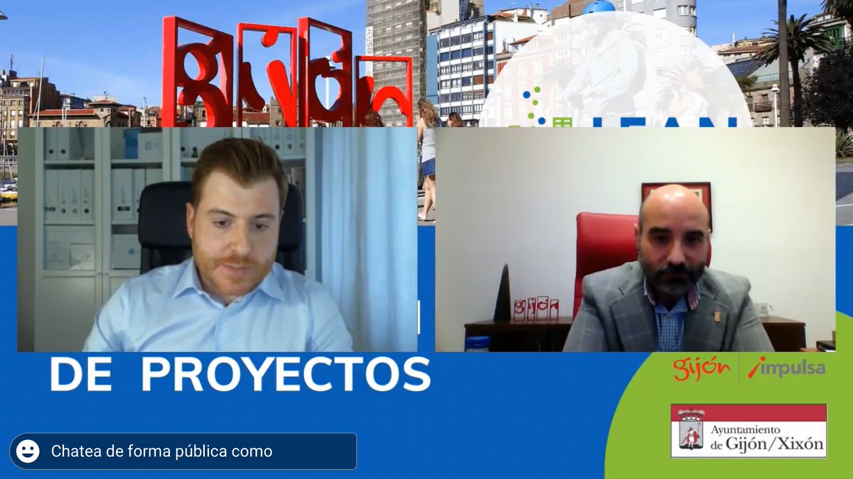 GijonImpulsa's tweet photo. Estamos ahora mismo conociendo en directo los nueve proyectos desarrollados en el programa #LeanCityLab por un futuro mejor para la ciudadanía de #Gijón #Xixón. Sigue la sesión aquí 👉 https://t.co/NFukSWSw9r @ImpulsaTIC #GijónImpulsa #startups https://t.co/4n2V0WDD2y