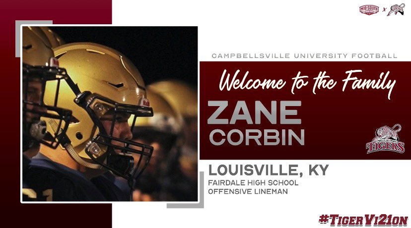 ZaneCorbin3's tweet photo. I’m glad to be able to sign and be a part of the @CvilleTigersFB family https://t.co/6aPXw593Ym