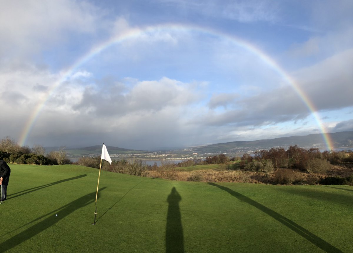Gleddoch Golf Club (@gleddochgolf) on Twitter photo Views from the 14th green today! 🌈 Views from the 14th green today! 🌈