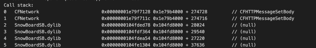 SparkDev_'s tweet photo. initial reversing of it shows it contains obfuscated strings and is sending some sort of HTTP request (probably containing statistics of the device and god knows what else). https://t.co/1tZeCeOWjP