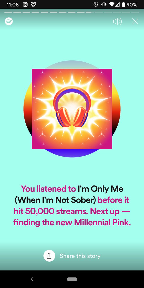 DrewStoreyIN's tweet photo. @abigailbarloww I almost wore out the speakers of my phone listening to this on 🔁  @tiktok_us before this single hit @Spotify. https://t.co/815OkWyape