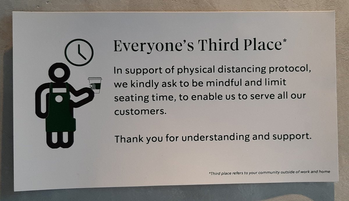 limbertqc's tweet photo. It shouldn't be just because of the "protocol" ... It should be about being responsible, courteous, and polite. #No2Abuse @starbucksph @Starbucks @DtiPhilippines https://t.co/qeMI3Ox9Xk