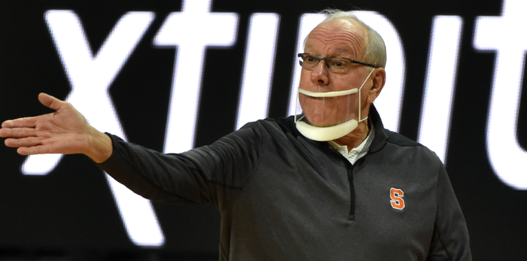 Syracuse HC Jim Boeheim said on @TKClassicRock today that his team is expected to miss two more games due to NYS contact tracing guidelines. 

JB implied the concern is based on Buffalo's players coming into close contact with Syracuse's on Saturday: https://t.co/YNduxPIyzO https://t.co/ZPmIAr7hNW