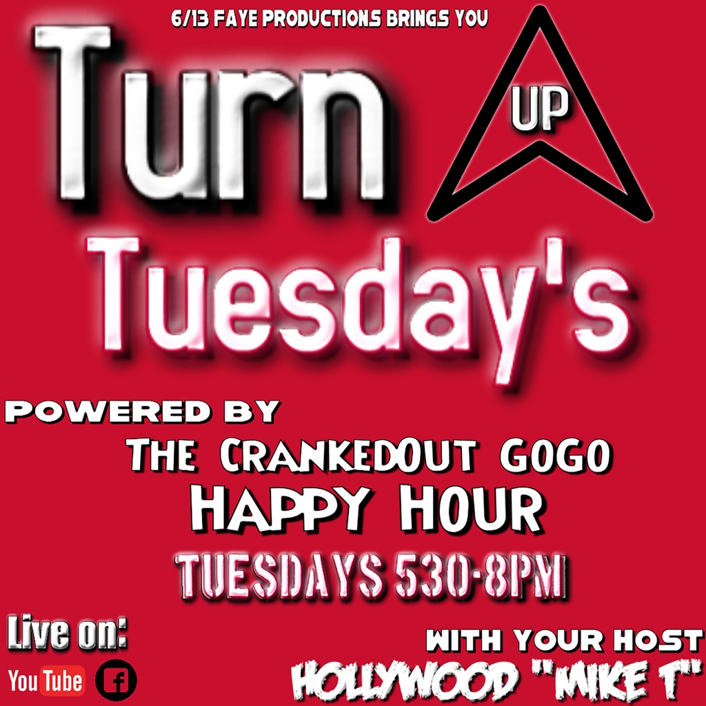 613Faye's tweet photo. It's Turn Up Tuesday and the CrankedOut GoGo Happy Hour will have the turn up mix cranking tonight. So come catch some crank tonight at 5:30-8pm on the 6/13 Faye YouTube Channel. Tell a friend to tell a friend!
Link in bio
#613Faye
#613GoGo
#CrankedOutGoGo
#DMV
#GoGoWorldWide https://t.co/lKOy36d0CE