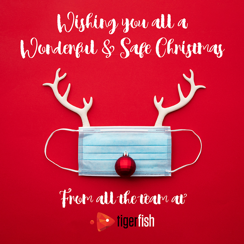 TigerfishWeb's tweet photo. Thank you to all of our customers new and old that have helped make this very strange year a little bit more manageable. All of the team at Tigerfish (and the whole of the @FinnickGroup) wish you and your loved ones a very merry Christmas and a fantastic 2021! #ThankYou https://t.co/5I1v9sRu0D