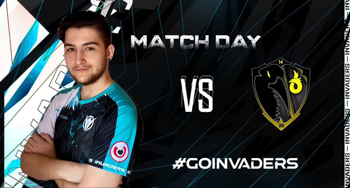 #matchday #RocketLeague 

Invaders Alpha se enfrenta a @Crow6_Esports Black en la última jornada de <a href="/invadersleague/">INVADERS LEAGUE</a> 

🔴 Twitch.tv/crow6_esports

#goinvaders