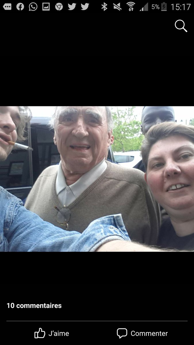 FanDaSilva's tweet photo. Merci Monsieur #claudebrasseur  pour votre gentillesse 💔vous resterez l'éternel François Berreton dans mon ❤RIP 🕊😭 https://t.co/rIr1B9qlmS