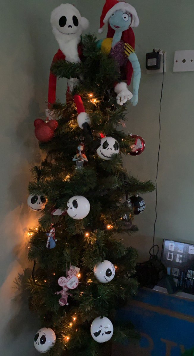 Pippylo1's tweet photo. My Nightmare before Christmas tree! https://t.co/cmciXYuaxR