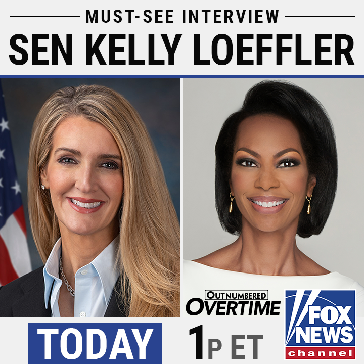 HARRISFAULKNER's tweet photo. PROGRAMMING ALERT: Today @SenatorLoeffler is the big interview. Don’t miss it at 1pm ET. #georgia #runoff #outnumberedot https://t.co/4nI3bZIPSY