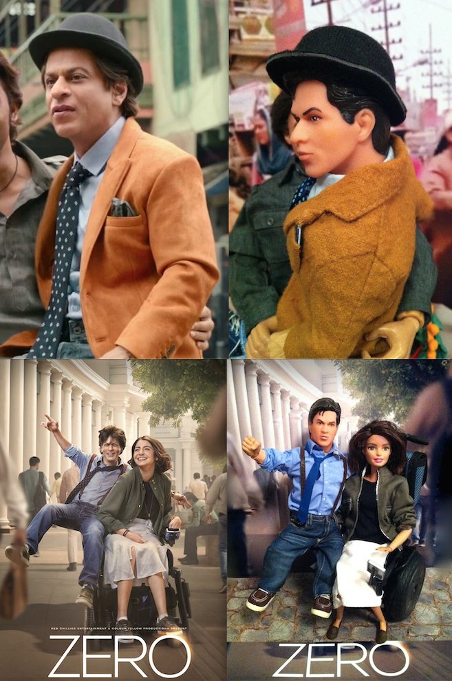 breakfreeofbox's tweet photo. @vfx_redchillies @iamsrk @RedChilliesEnt @cypplOfficial @aanandlrai @AnushkaSharma The answer is simple: #Zero is infinite in its ability to amaze & move its audience. What you and #Shahrukh (& all involved) have created deserves endless applause. Here's my contribution on a miniature scale, for #2YearsOfZERO, my doll tributes to #SRK With awe & love from L.A:) https://t.co/qmDecQMq9N