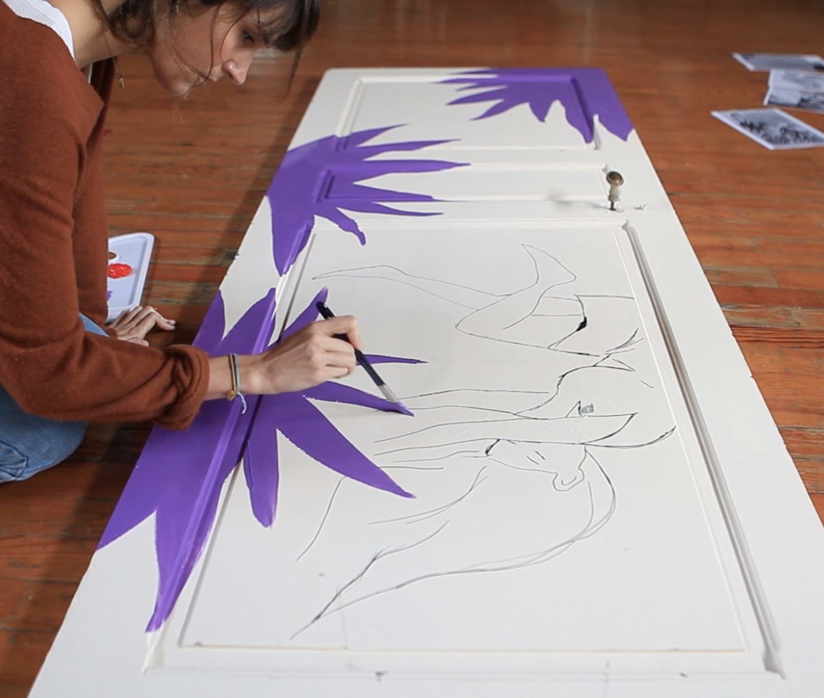 #PuertasExpo, hasta el 31 de enero en la Factory de @GrupoEmausFS en Donosti (c/ Mudaiz, 6). Visibilizando la #ViolenciaMachista a través del arte, con obras como la de Naiara Palacios.

Más información: puertas.art