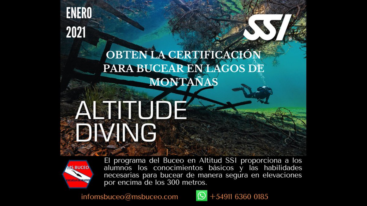 BuceoMs's tweet photo. Lanzamos el curso de Buceo en Altura para los que quieran bucear en Lagos de Montaña.
#buceo #wearessi #diving #scuba #scubadive #msbuceo https://t.co/DIJ6b3DIG0