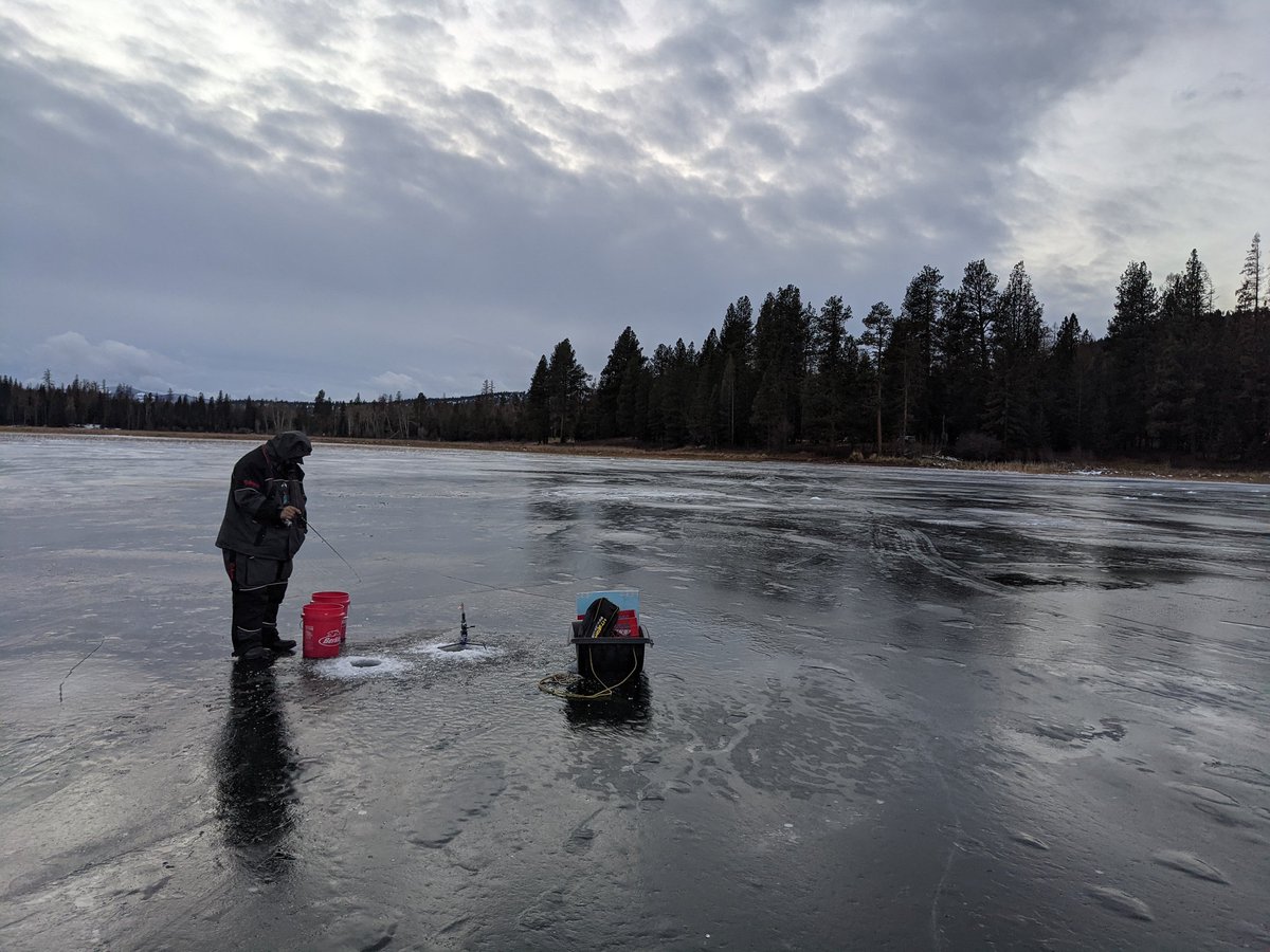 Fishing the clear ice of Northwest Montana! 

#fishing #fishinglife #fishingislife #fishingrod #icefishing #icefishingmontana #montanaicefishing #montanascenery #montanamountains #montanalifeoutdoors #mlo #teammlo