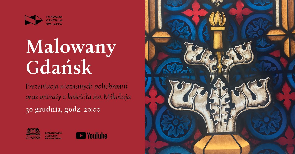 M_Osek's tweet photo. Już niedługo o odkrytych ostatnio pozostałościach polichromii na zewnętrznej elewacji kościoła dominikanów i procesie konserwacji kilku zachowanych kwater witrażowych Adalberta Rednera.
▶️https://t.co/9GCxpE71ED @Dominikaniepl @gdansk @portalgdanskpl @RadioGdansk https://t.co/aF6dcejdoy