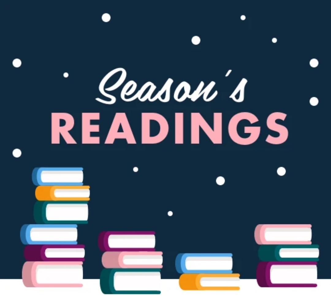 SASB_English's tweet photo. This holiday period, possibly more than any other, will see a fair few folk seeking peace and escapism in a good book. Season's Readings to one and all and here's hoping there's book gifts aplenty under trees on Christmas morning! #sasbreads #SantaReads https://t.co/dy7TosYbo9