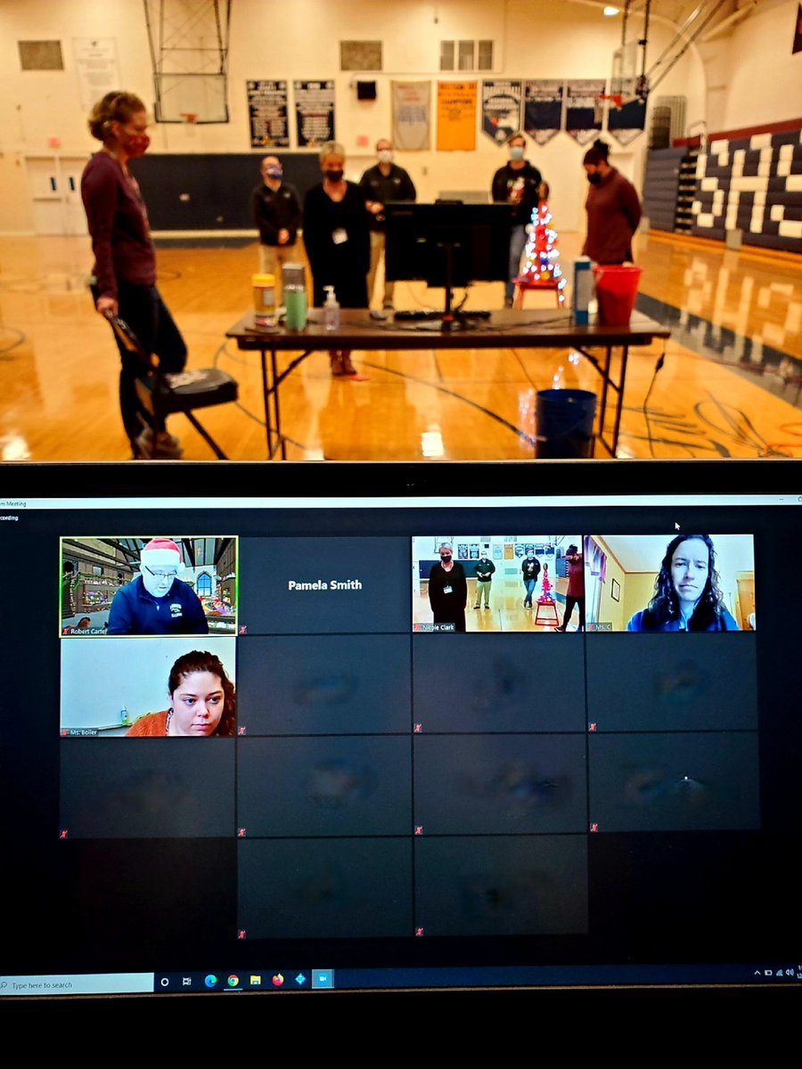 So proud to be part of a dedicated team that goes above and beyond to motivate our students. ...behind the scenes at our 9th grade extravaganza!!! <a href="/SyracuseAcademy/">Syracuse Academy of Science</a> #SASAtoms @teched2020