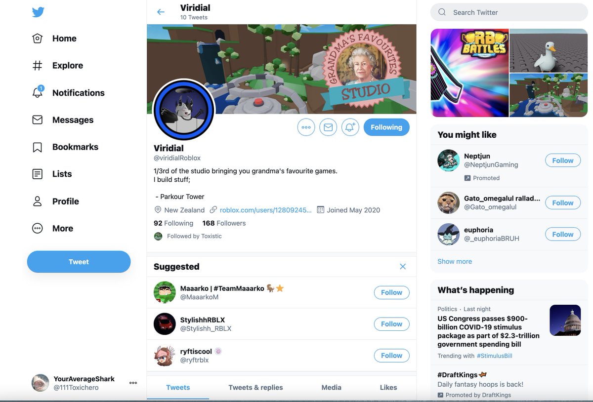 111Toxichero's tweet photo. @viridialRoblox Me pleaseeee. I did all the steps and good luck to all. https://t.co/fg1BGrTRQR